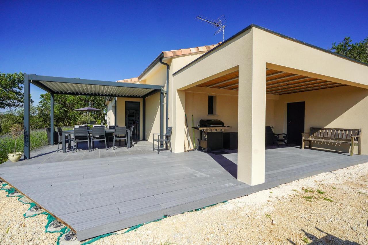 Gite De Chantecoucou - Piscine Privative Et Vue Vers  Exterior foto